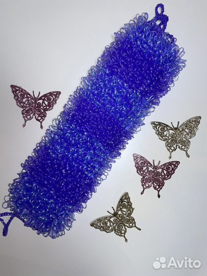 Мочалка ручной работы