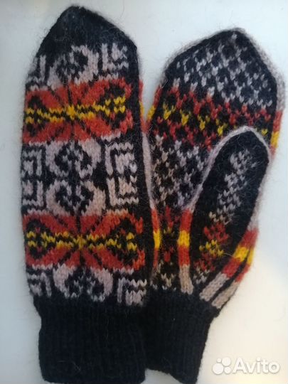 Варежки женские ручная работа новые