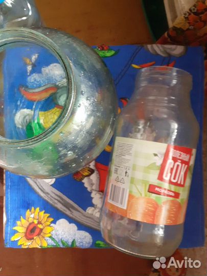 Банки стеклянные разные