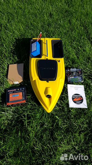 Прикормочный карповый кораблик для рыбалки Камарад