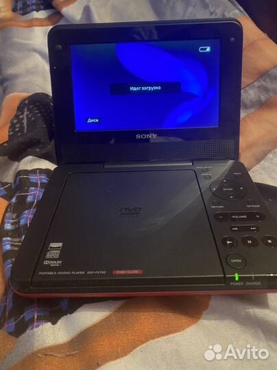 Портативный dvd плеер sony DVP-FX 750