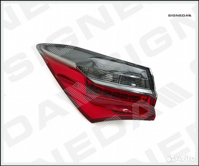 Фонарь задний левый внешний С LED (светодиоды) toy