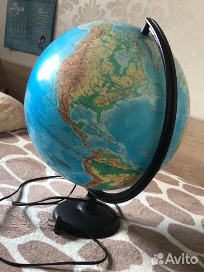 Глобус-ночник