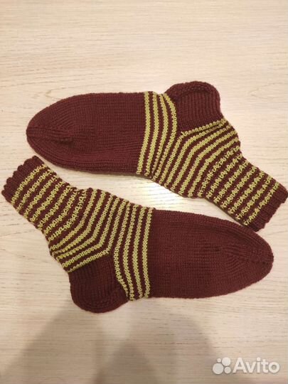Носки вязаные ручной работы