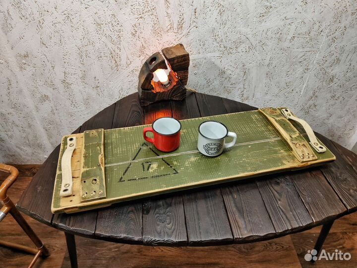 Поднос из армейского ящика времён СССР