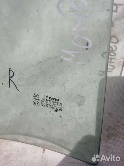 Стекло двери задней правой Ford Mondeo 4