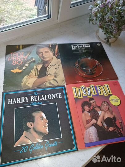 Виниловые пластинки импортные 14шт