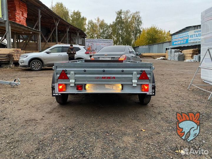 Прицеп двухосный мзса 817733.022