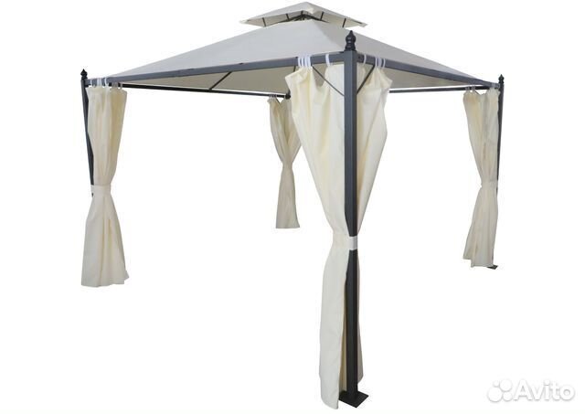 Шатер садовый со стенками 300x300 см