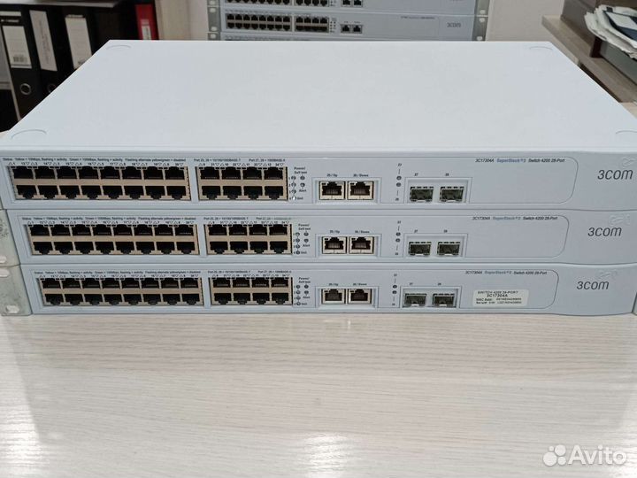 Коммутаторы 3COM 14 штук