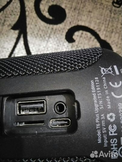 Колонки Т6 портативные 2 пары