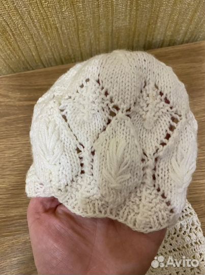 Шапка вязаная крючком