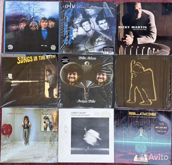 Пластинки зарубежные. Фирменный винил NM