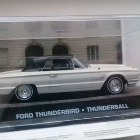 Ford thunderbird агент 007 Джеймс Бонд 1:43