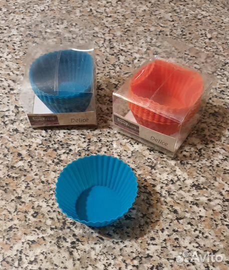 Формочки для маффинов и куличей