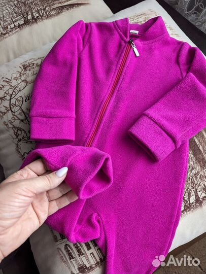 Флисовый комбинезон, поддева