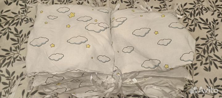 Бортики в детскую кроватку для мальчика