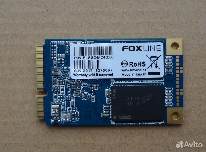 SSD 240GB msata память MLC Micron Новый