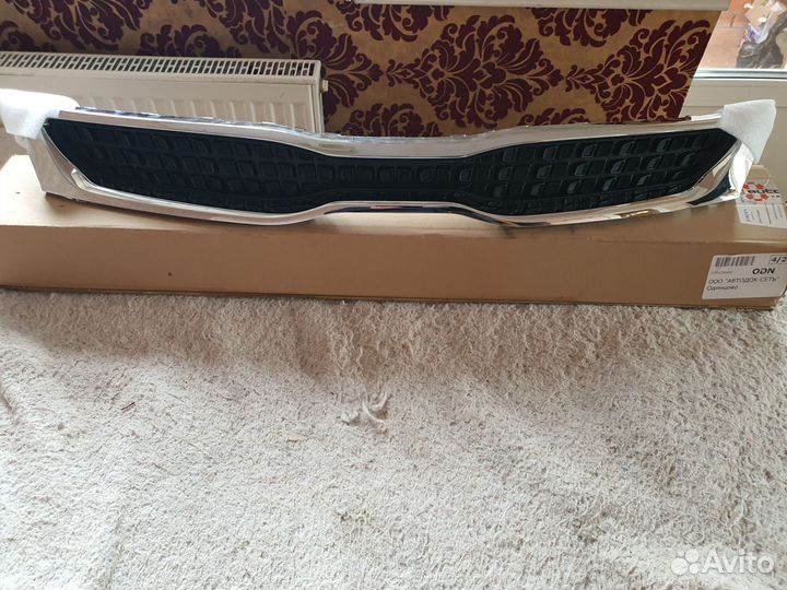 Решетка радиатора Kia Rio 4 2017-2020 седан X-Line