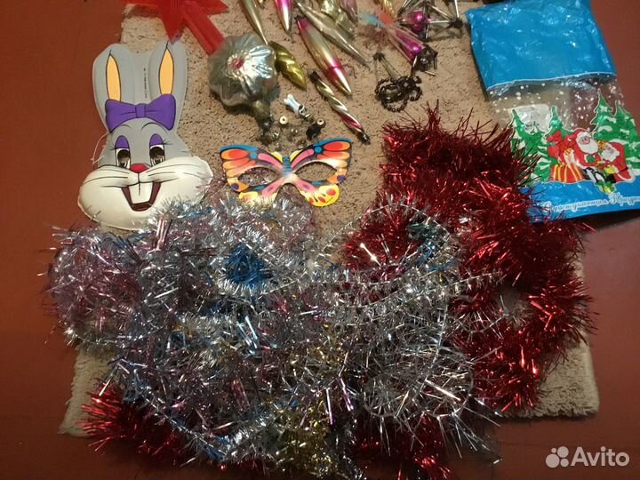 Елочные игрушки СССР