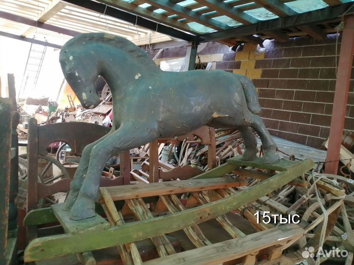 Педальный конь СССР, лошадка, детские игрушки СССР