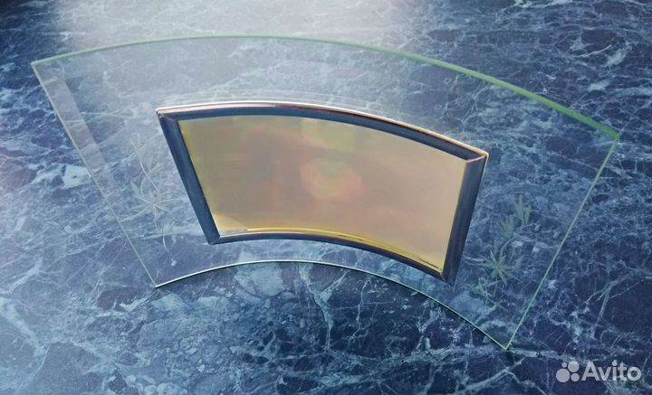 Полукруглая рамка для фото, стекло