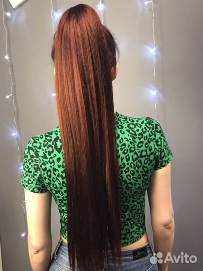 Хвост накладной. Хвост на резинке. Афрохвост