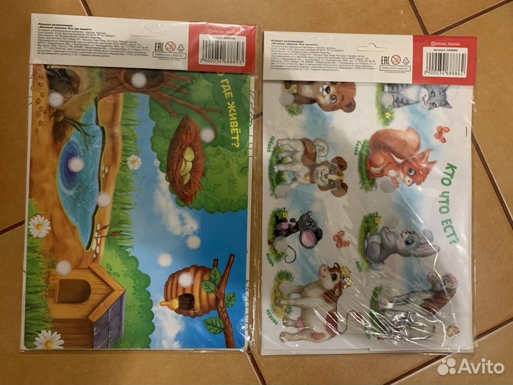 Головоломка игра детская липучки