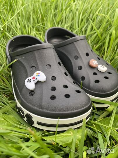 Crocs (сабо) Детские и взрослые джибитсы в подарок