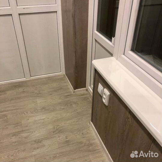 Отделка балконов