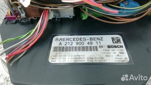Блок комфорта mercedes benz E-class W212 (BDN27M30