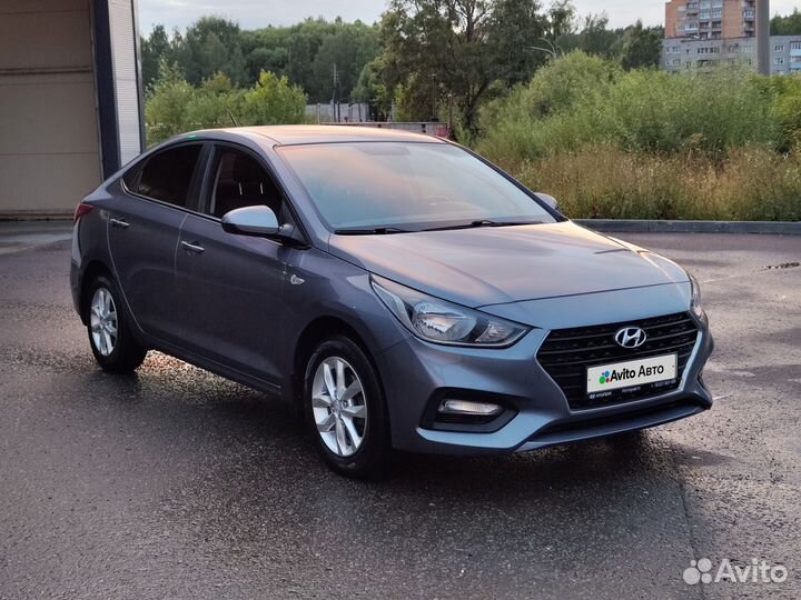 Hyundai Solaris 1.6 МТ, 2017, 88 000 км