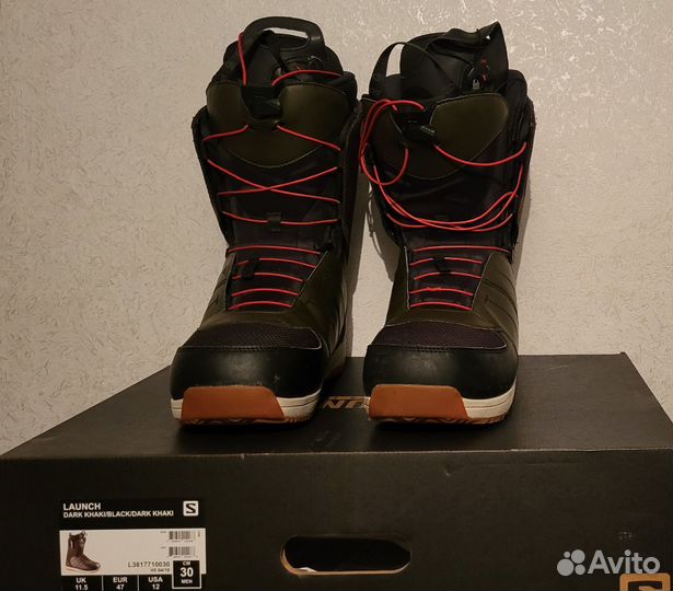 Сноубордические ботинки salomon launch