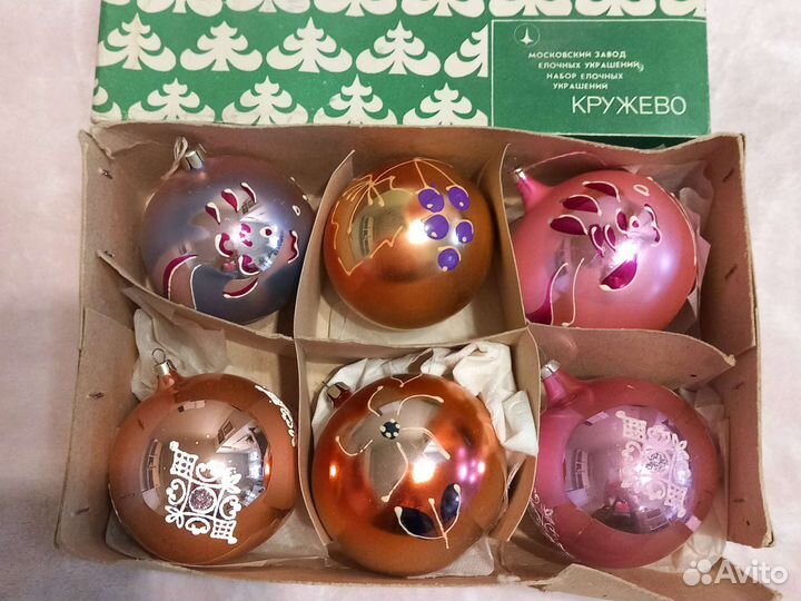 Елочные игрушки СССР