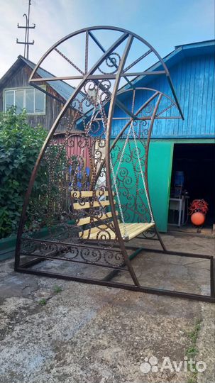 Скамья садовая и стол