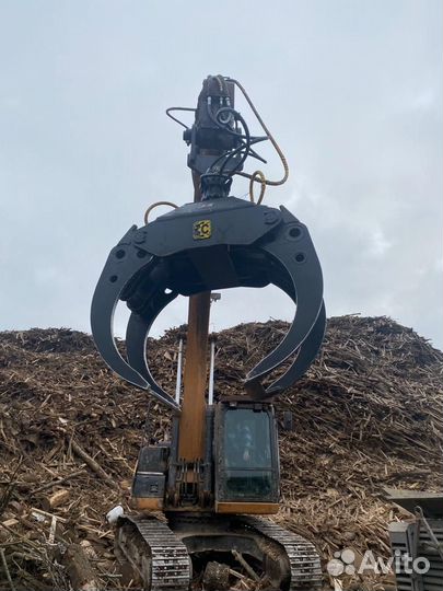 Грейфер для леса. Бревно захват