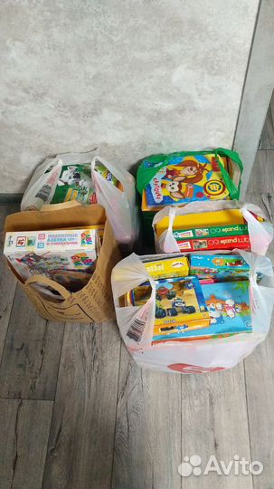 Детские книги, развивающие игры