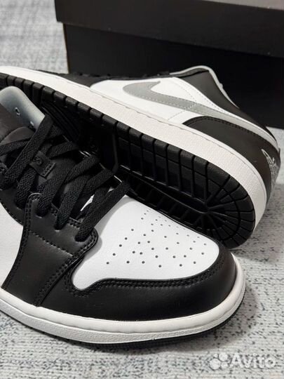 Nike Air Jordan 1 Low Black White Grey