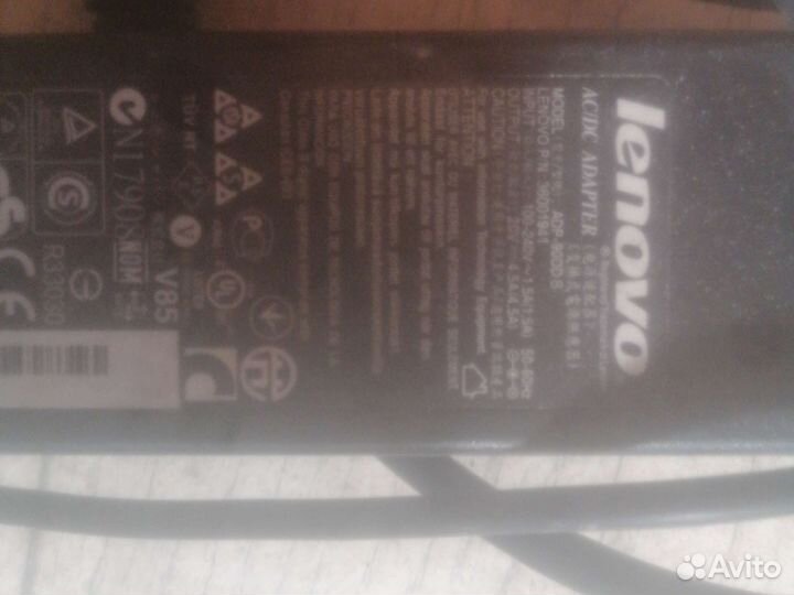 Блок питания для ноутбука lenovo