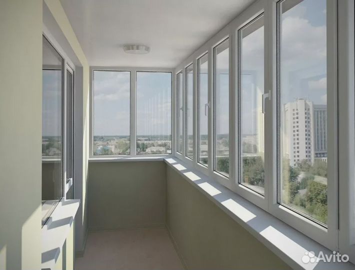 Остекление лоджий и балконов