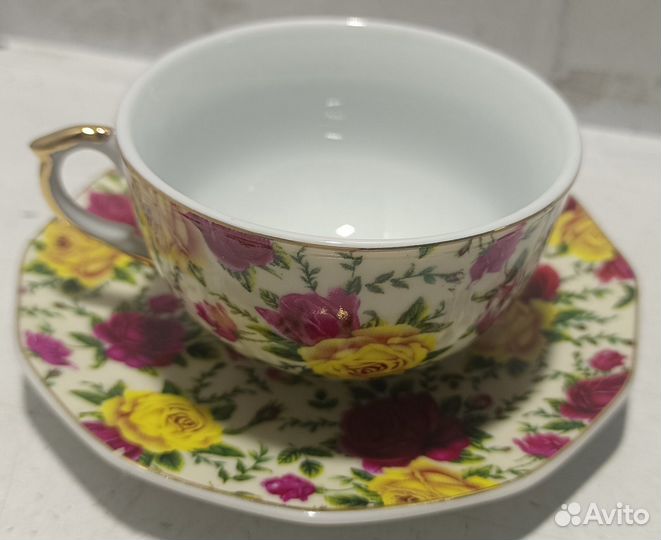 Чайная пара фарфор