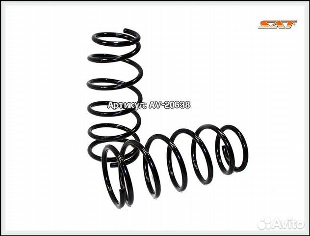 Комплект пружин 2шт передние honda stepwagon RF1 2