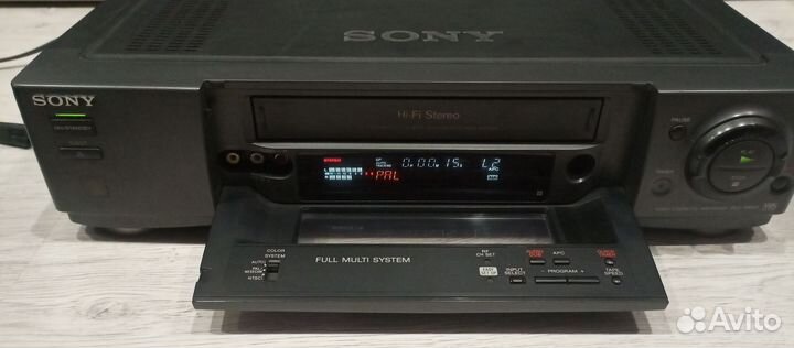 Видеомагнитофон sony slv-x842 hi-fi stereo