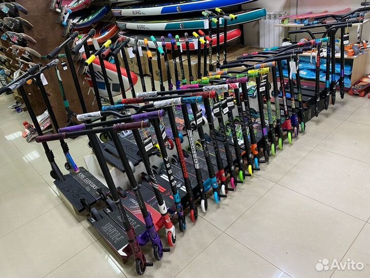Трюковые самокаты (новые) большой выбор