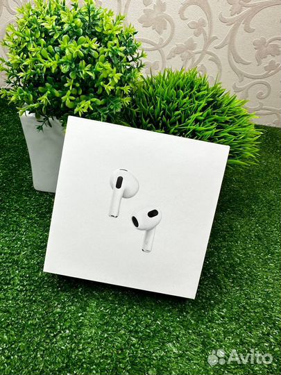 AirPods 3 Premium+Чехол+Гарантия
