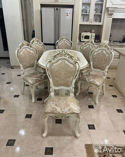 Стол «Лапка» / Кухонный стол стулья / стулья /стол