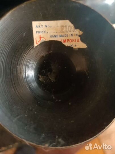 Ваза металлическая Индия