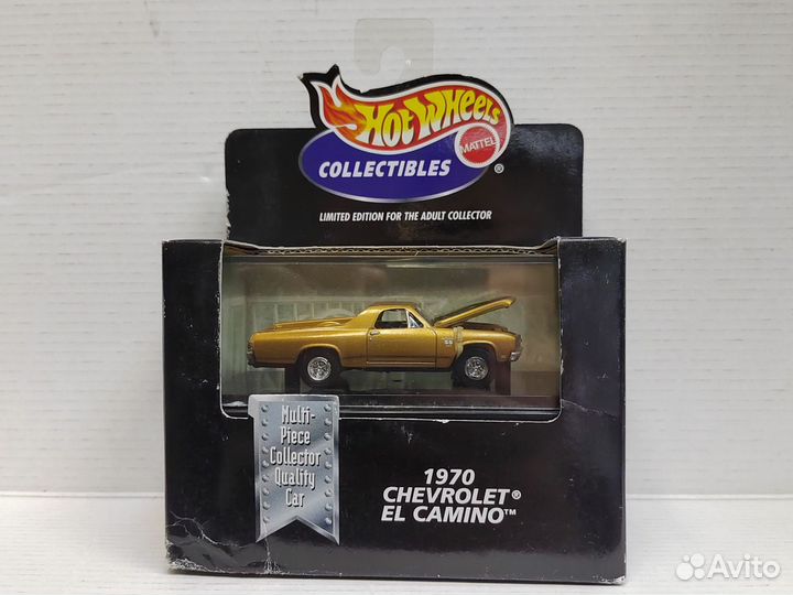 1999 Hot Wheels Collectibles 70 Chevrolet El Camin