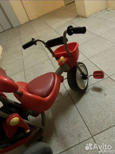 Японский трехколесный велосипед ides cargo