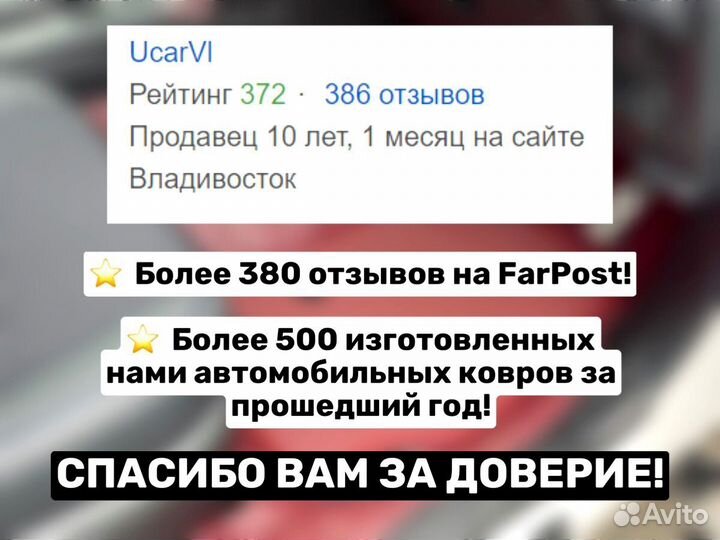 Автоковрики 3D с Бортиками на Honda Vezel